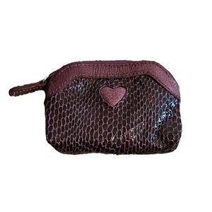 Brand New Brighton Small Leather Zip Up Pouch